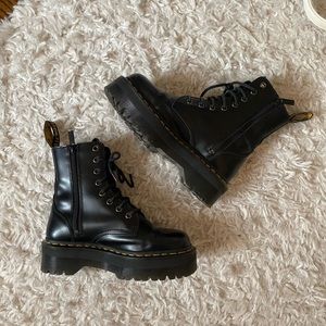 Dr Martens Jadon platform boot- very good condition